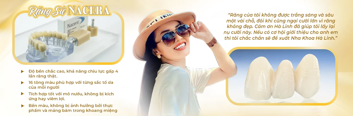 Tìm hiểu về răng sứ Nacera và 5 ưu điểm nổi bật