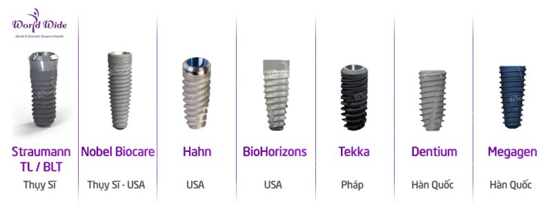 Trụ implant nào tốt nhất? 6 thương hiệu hàng đầu bạn nên biết