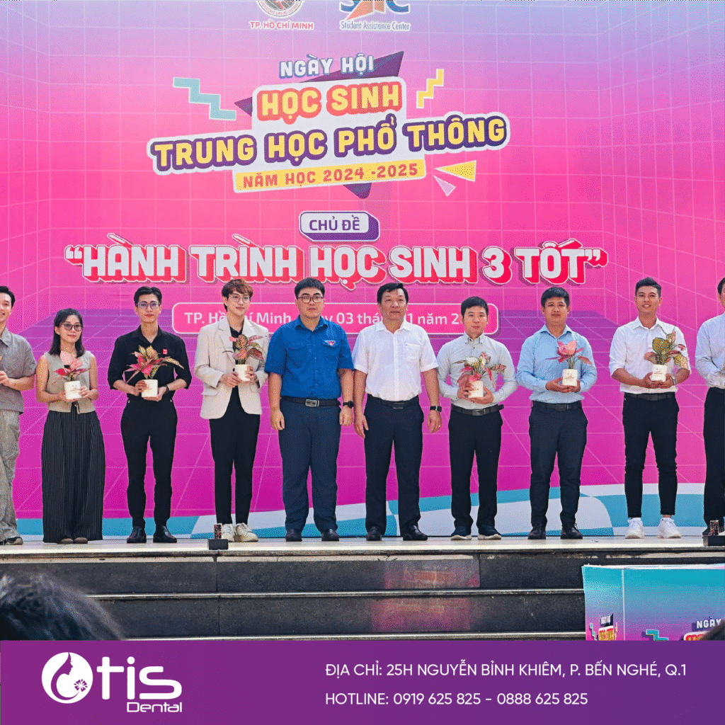 Nha Khoa Otis Dental vinh dự đồng hành SAC trong chương trình "Ngày hội học sinh THPT 2024-2025"